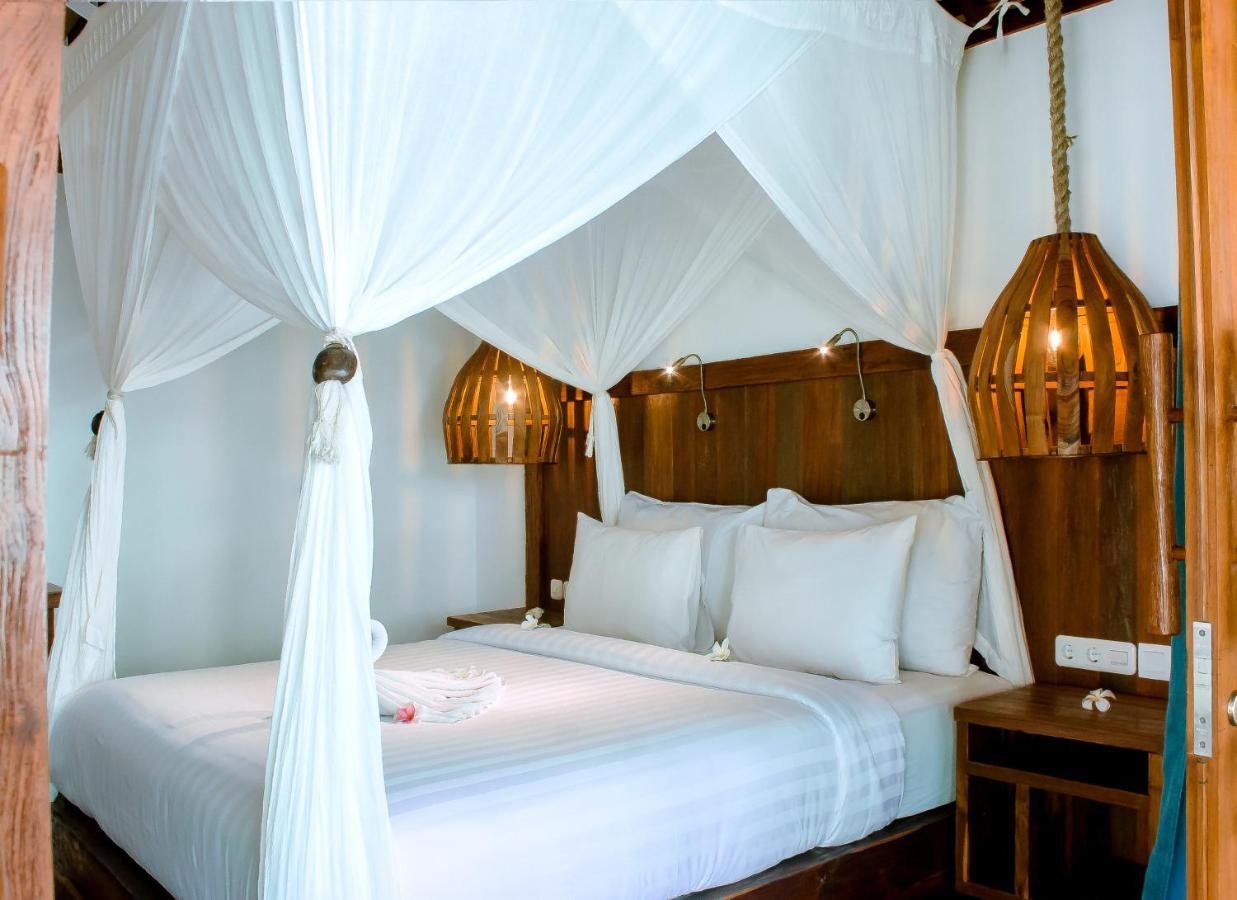 Island View Bar & Bungalow Gili Air Dış mekan fotoğraf