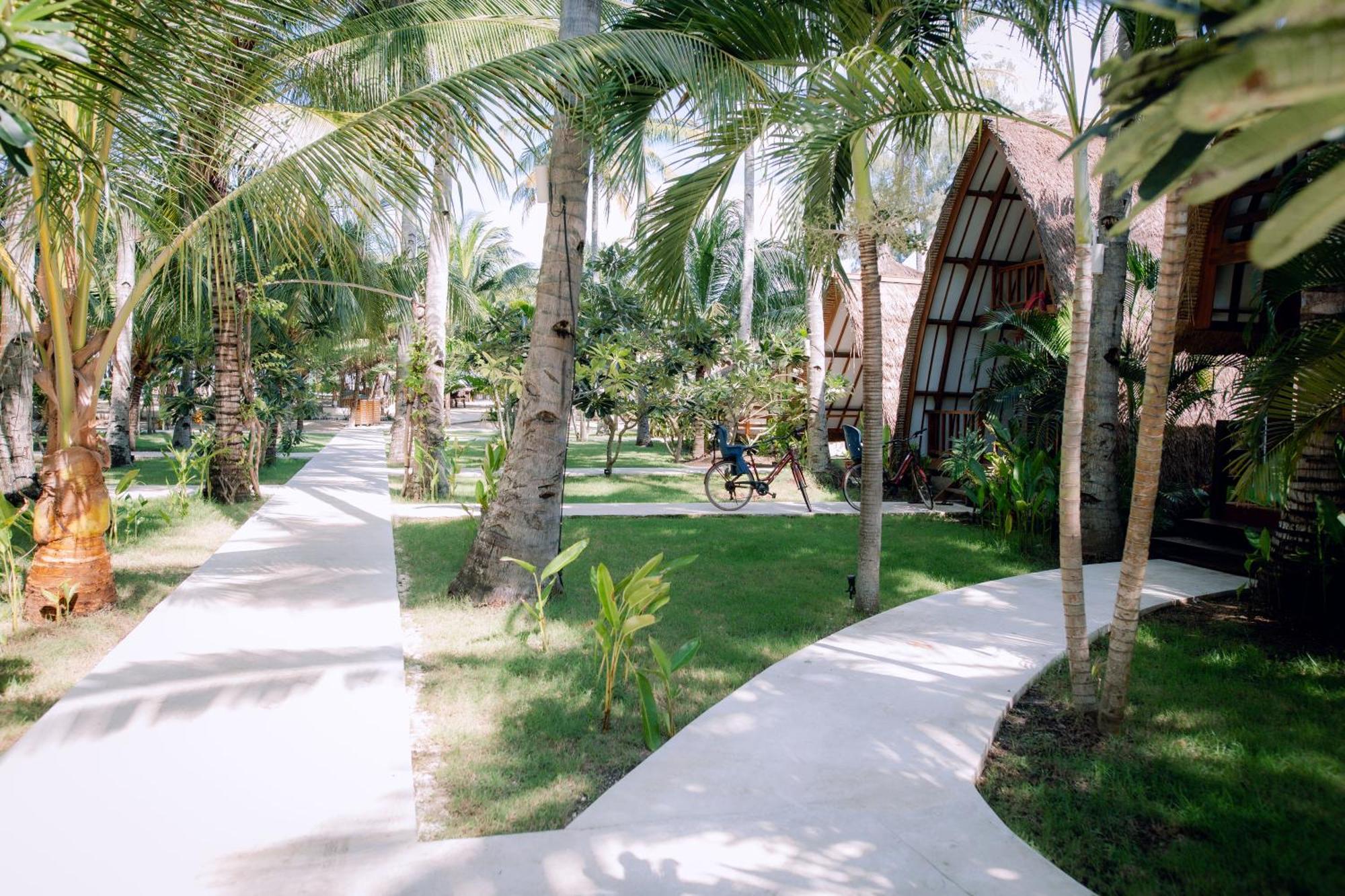 Island View Bar & Bungalow Gili Air Dış mekan fotoğraf