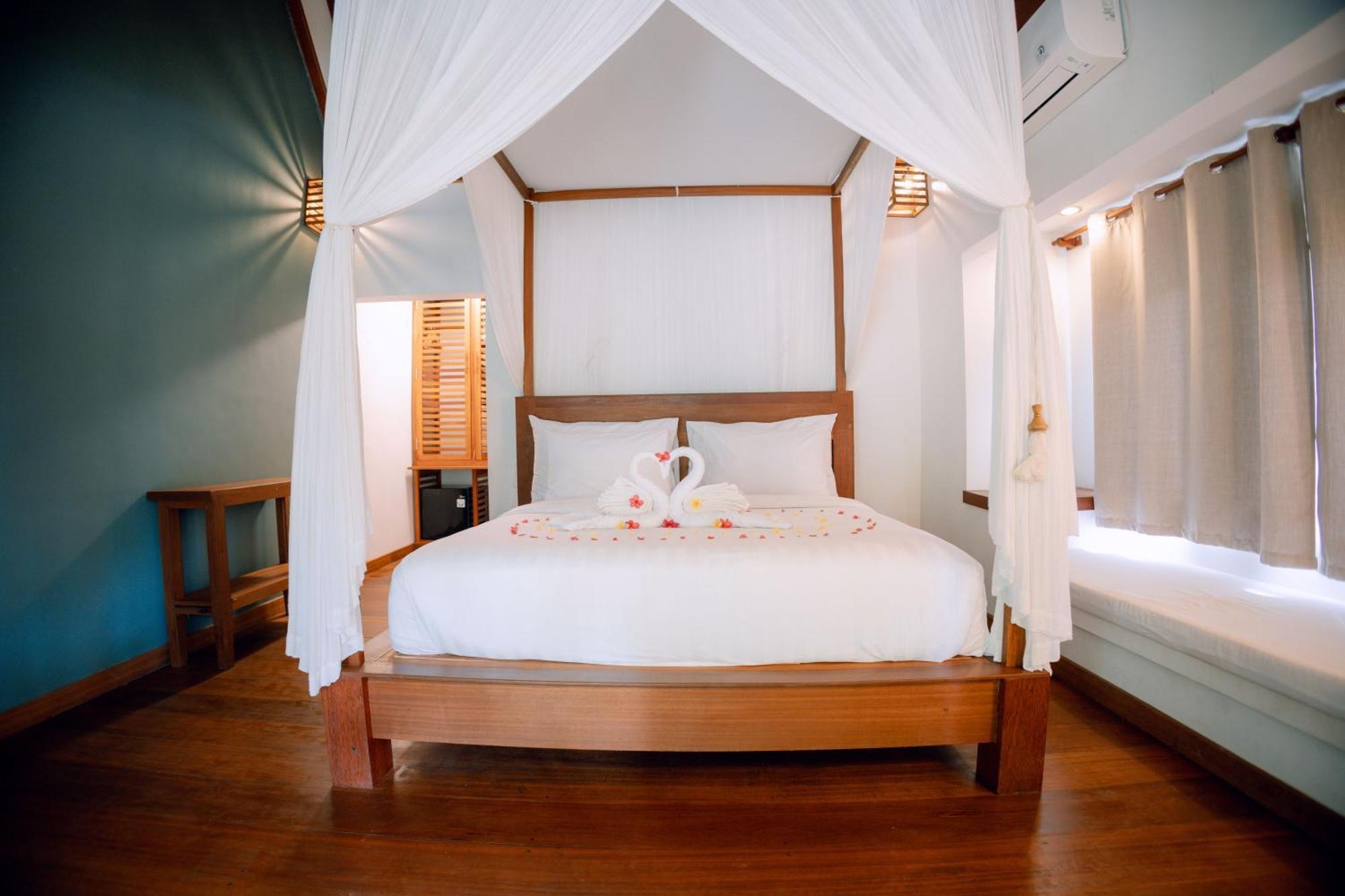 Island View Bar & Bungalow Gili Air Dış mekan fotoğraf