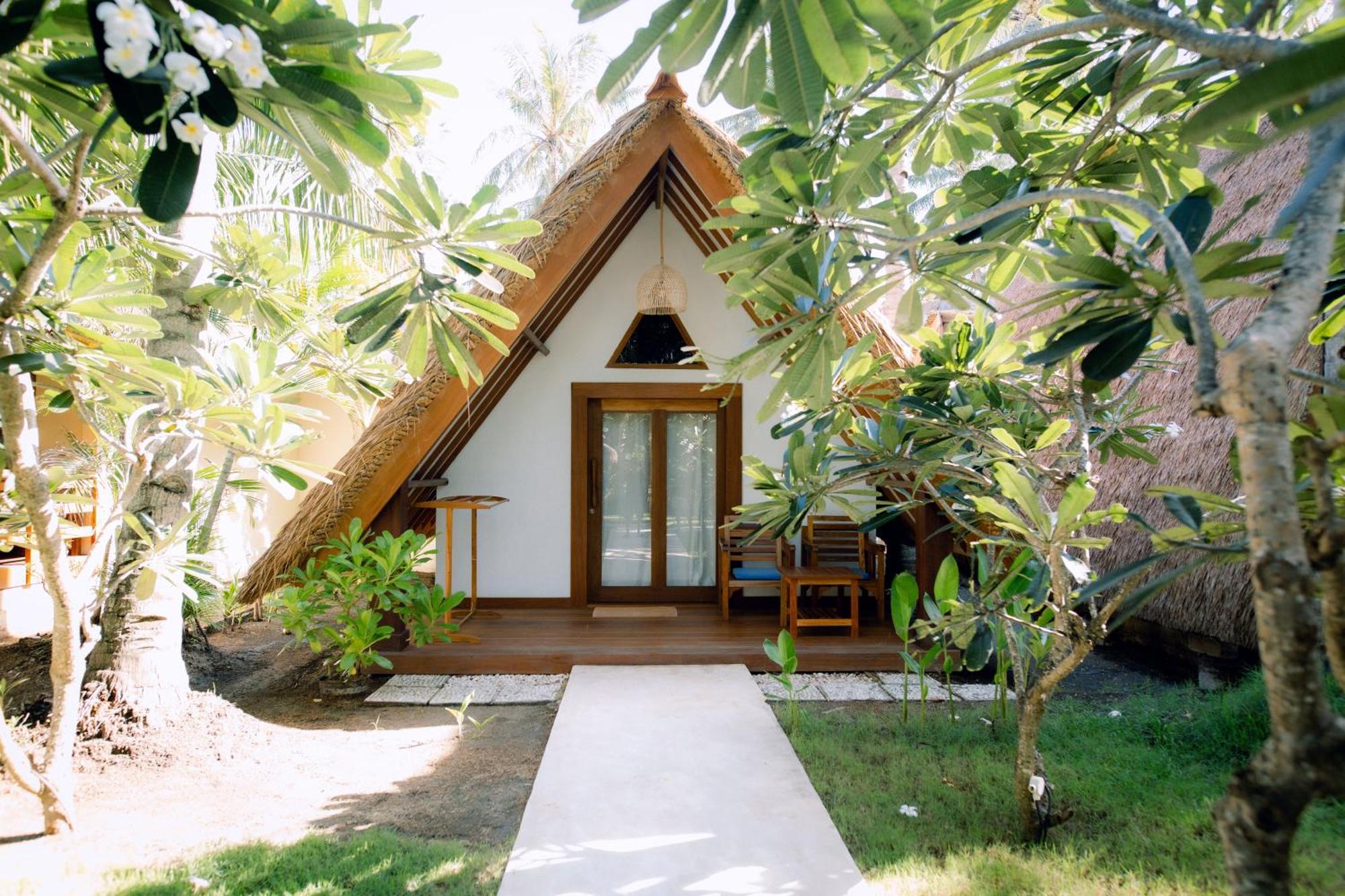 Island View Bar & Bungalow Gili Air Dış mekan fotoğraf