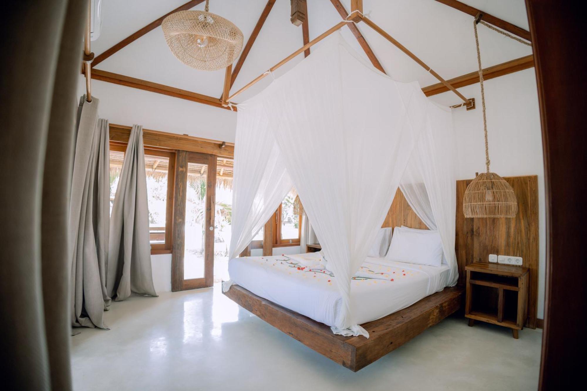 Island View Bar & Bungalow Gili Air Dış mekan fotoğraf