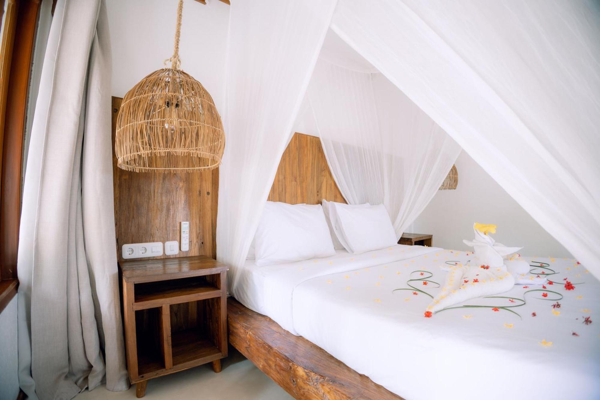 Island View Bar & Bungalow Gili Air Dış mekan fotoğraf