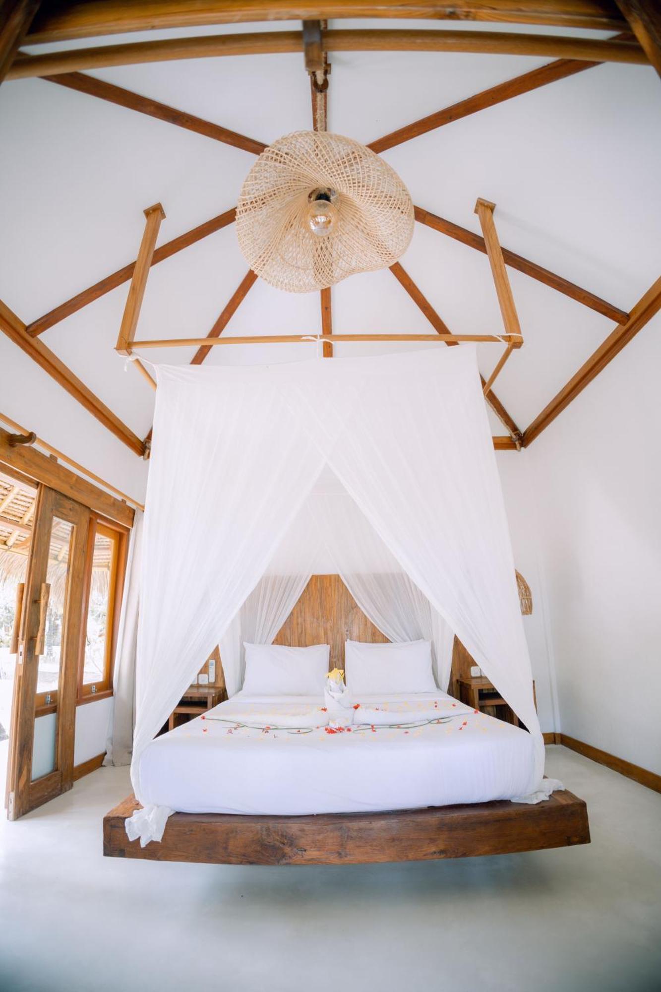 Island View Bar & Bungalow Gili Air Dış mekan fotoğraf