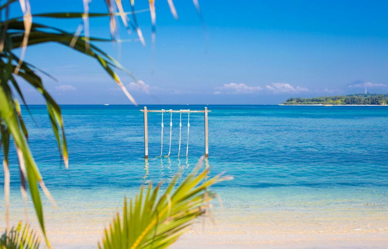 Island View Bar & Bungalow Gili Air Dış mekan fotoğraf